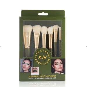 🆕 Spectrum x Katie Jane Hughes KJH 6 Piece Makeup Brush Set ✨new in box✨